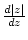 $\frac{d\vert z\vert}{dz} $